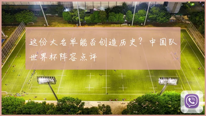 这份大名单能否创造历史？中国队世界杯阵容点评